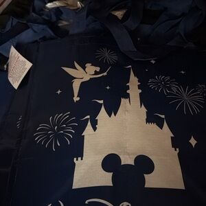 Disney Blue and Silver Tote Bag